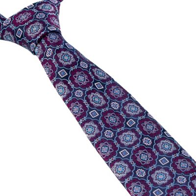 Purple Deco Tie